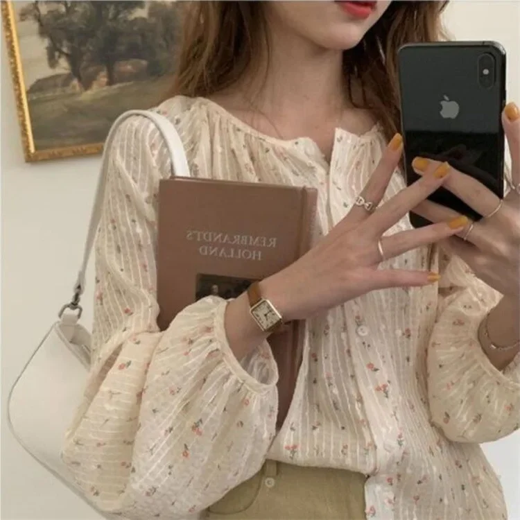 Summer fresh shiffon shirt