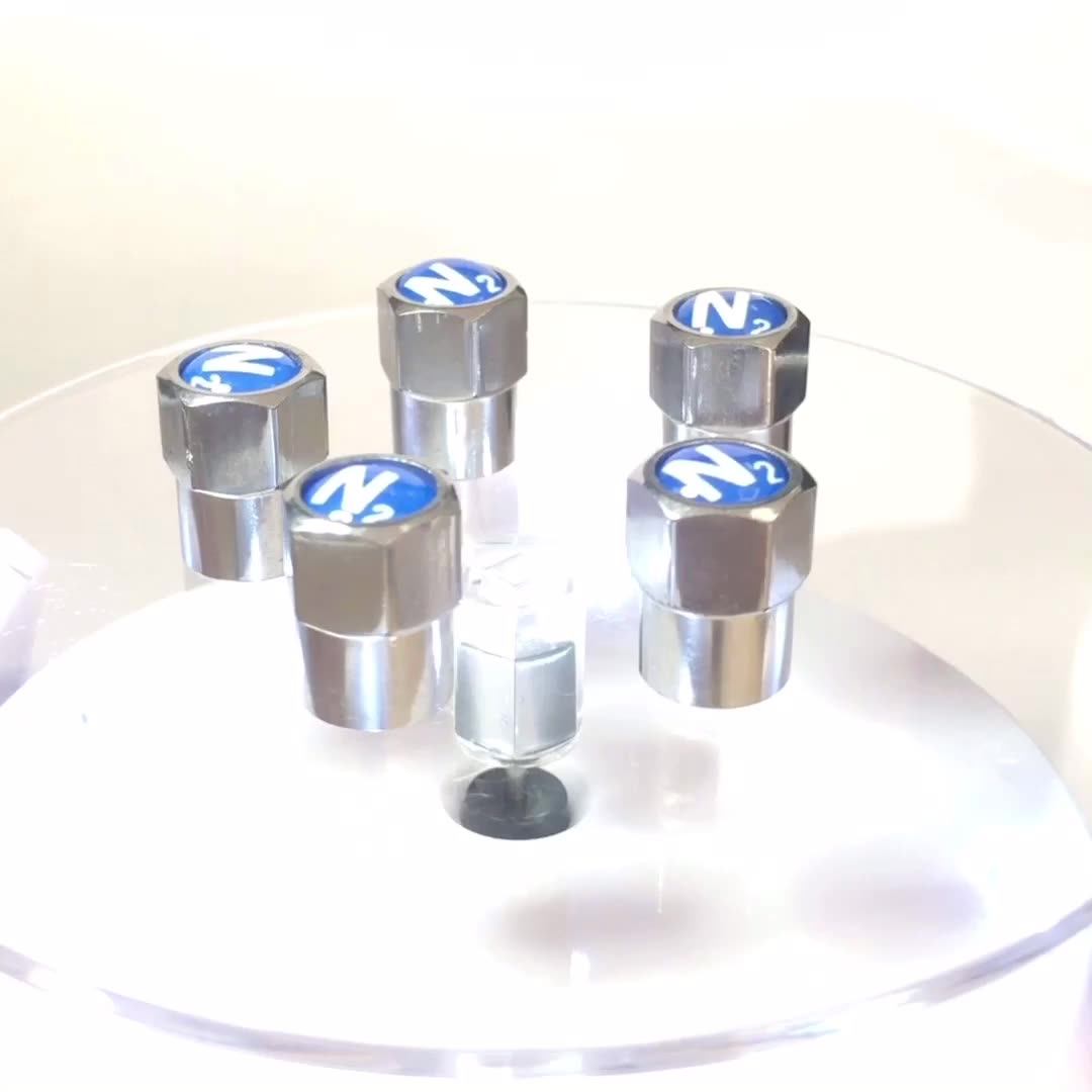 N2 Nitrogen Nos Car Tyre Tire Valve Stem Caps For Nitrous Oxide System