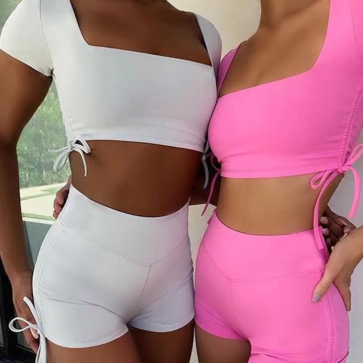 conjuntos deportivos para dama en short