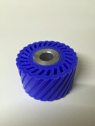 Polishing machine sand aluminum core rubber wheel Rough wheel shoe plant soles grinding high - edge wheel sandpaper rubber wheel