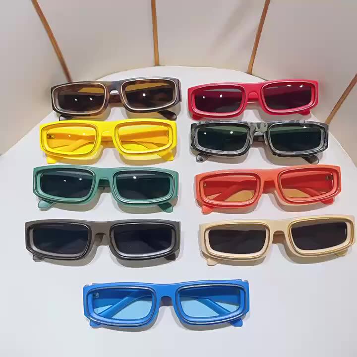 Shop Our Wholesale New Fashion Hip Hop Square Frame Sun Shades