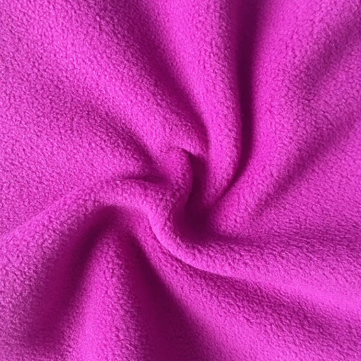 Keep Warm Polyester Knit Recycled Therma Double Side Heavy Polar Fleece