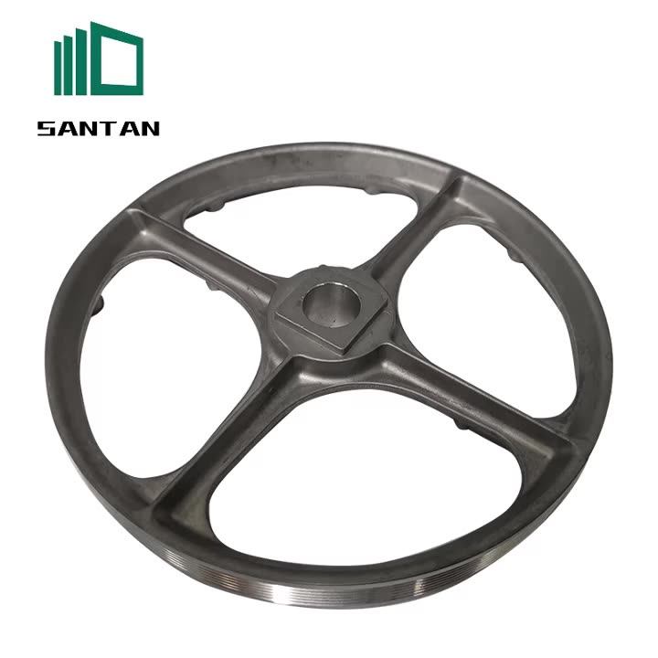 Custom Aluminum V Belt Pulley Sheaves Wheel Price V Groove Cast Iron
