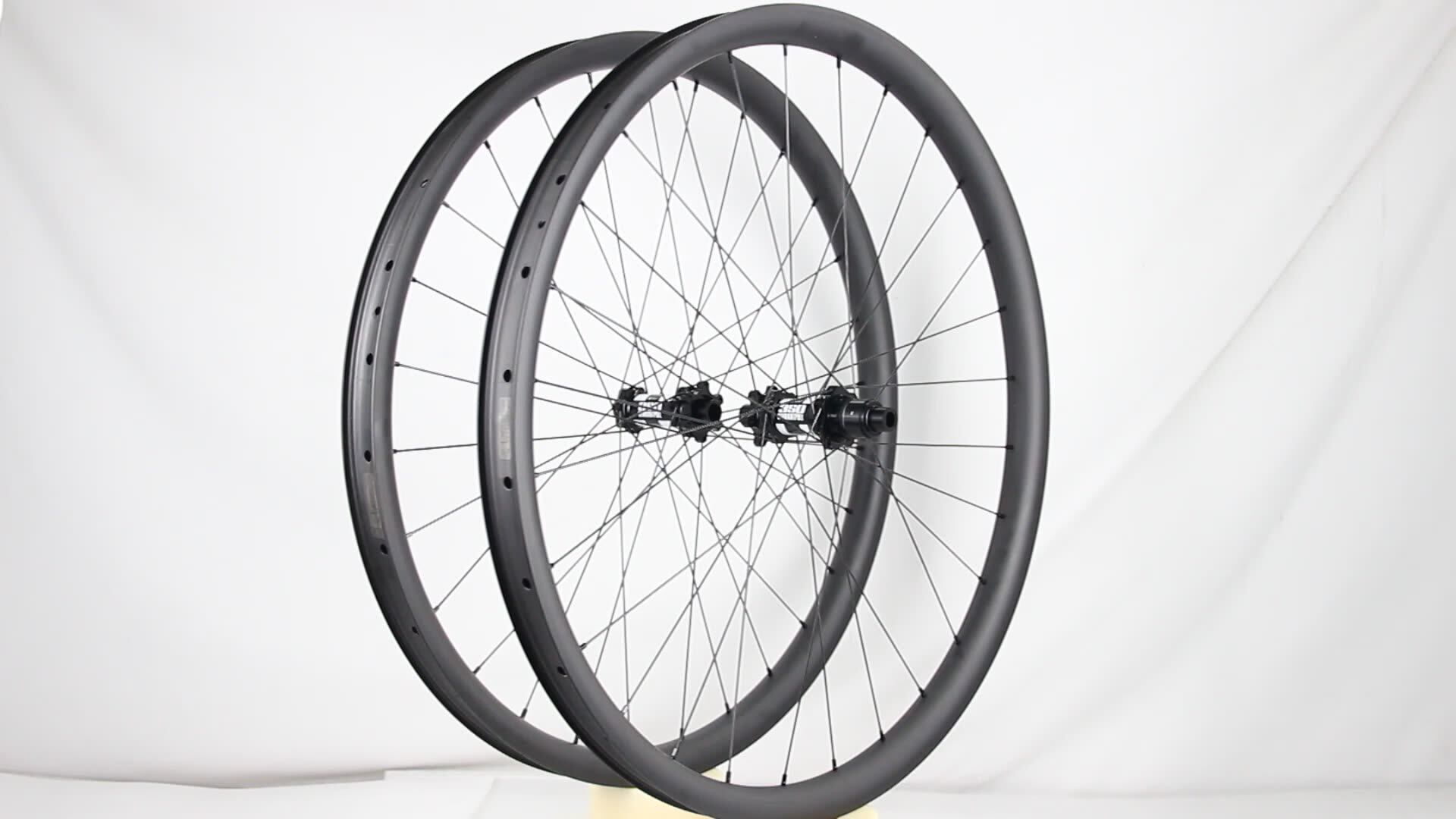All Mountain Enduro Ebike Wheels 29 Inch Strong Mtb Wheelset 40mm Wide