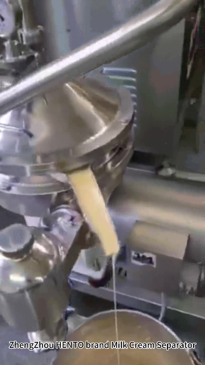 Industrial Stainless Steel Milk Cream Centrifugal Separator / Milk