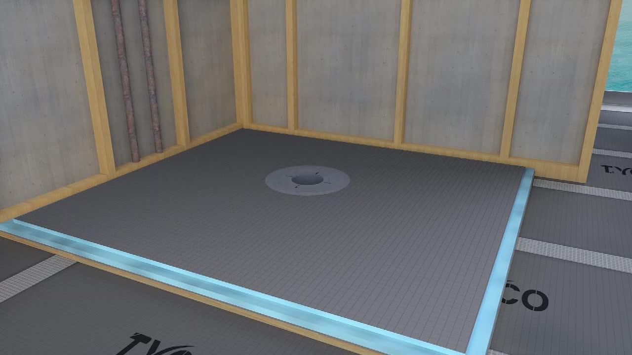 Shower Pan Kits For Tile Flooring Good Water Flow Easy Build Bathroom