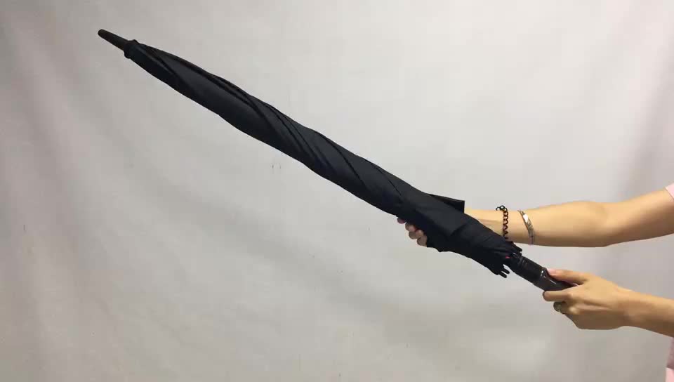 60 Inch Windproof Golf Umbrella Extra Large Automatic Open Anti Uv