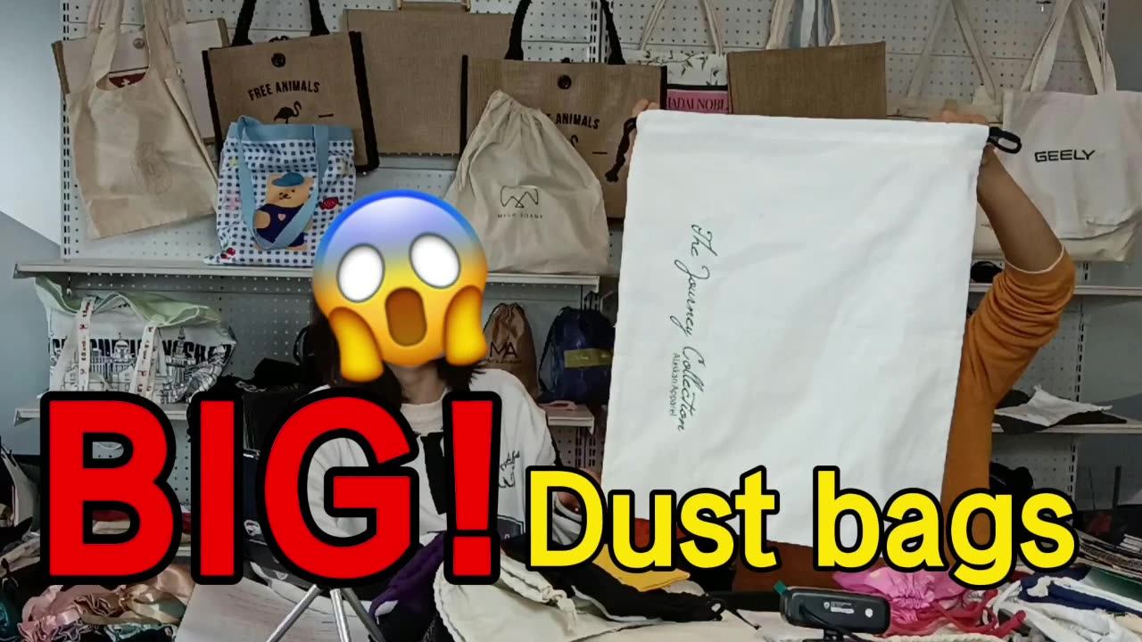 Custom Logo Packaging Cloth Shoe Dust Bag Reusable Eco Friendly Large