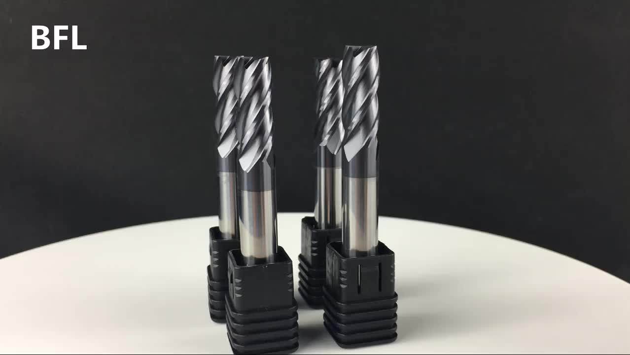 Bfl Tungsten Carbide End Mill Milling Cutter Hard Metal Cutting Tools
