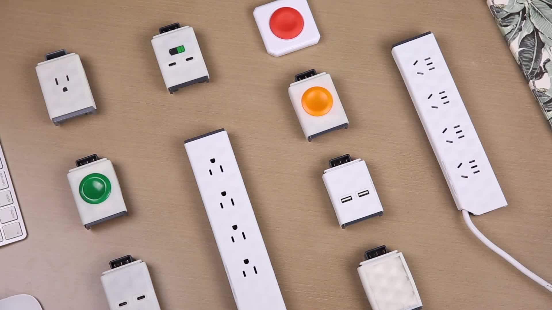 New Usb Power Strip Extension Sockets Bar Smart Powerstrip With Modules