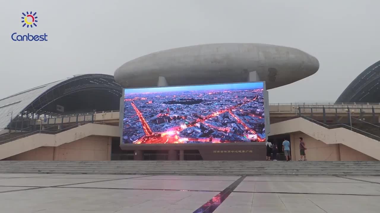 2x2 Pole Traffic Display Street Advertising Outdoor Fixed Digital Billboard Sign Hd P10 Double