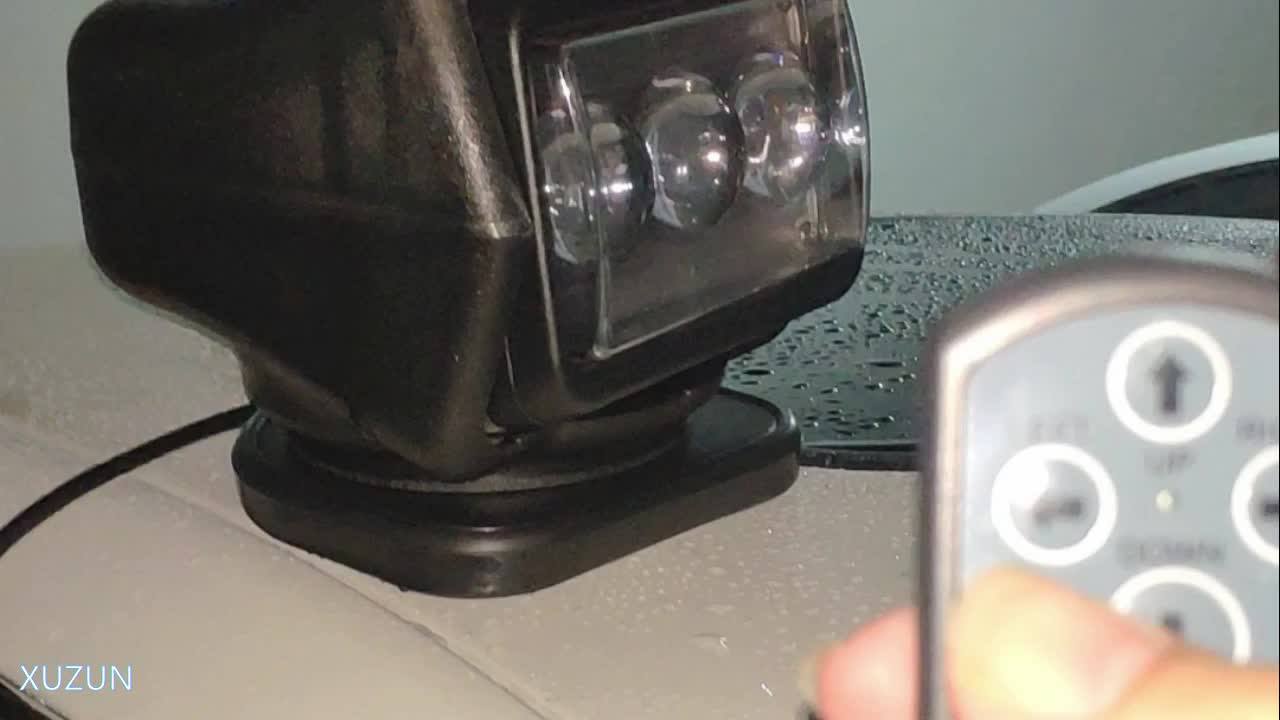 Waterproof 12v 60w Rescue Boat Search Light Marine Search Light Remote For Boat Buy Marine