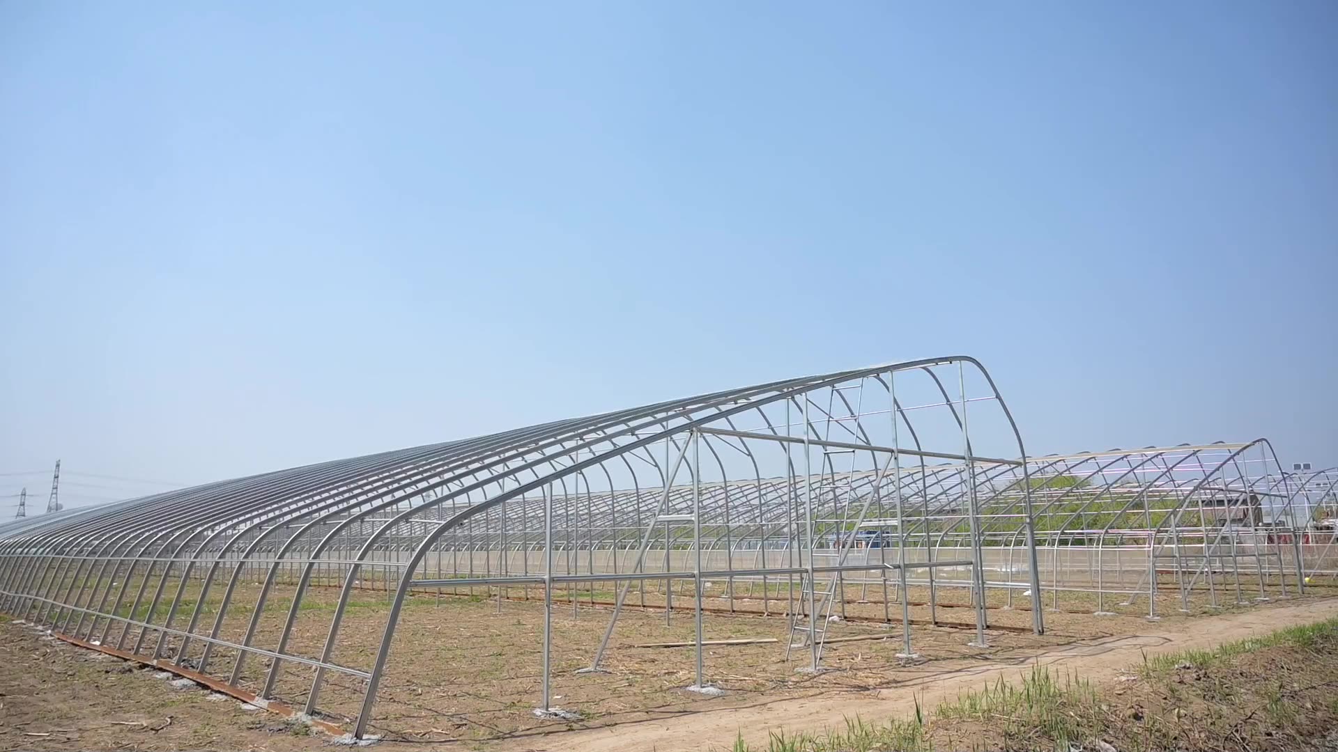 Cheap Price Galvanized Pipe Greenhouses Tunnel Greenhouse For