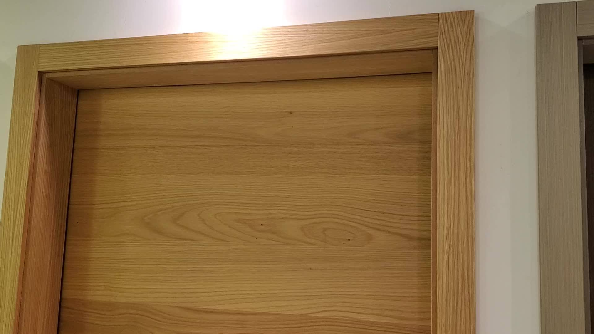 Jamaica Apartments Main Front Doors Brown Color Solid Wood Composite