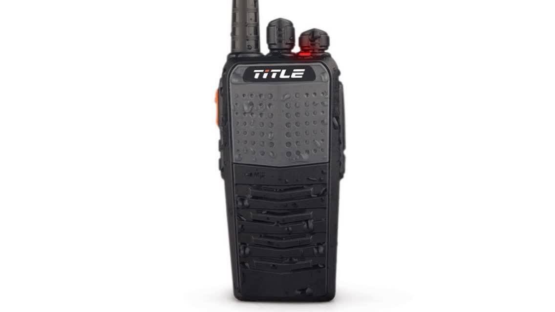 Explosionproof Walkie Talkie 10km Uhf The Waterproof Hotel