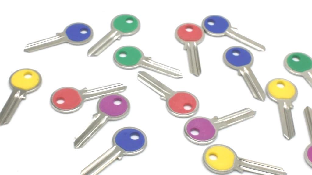 Ul050 Brass Key Promotional Plastic Color Key Blank Buy Door Key