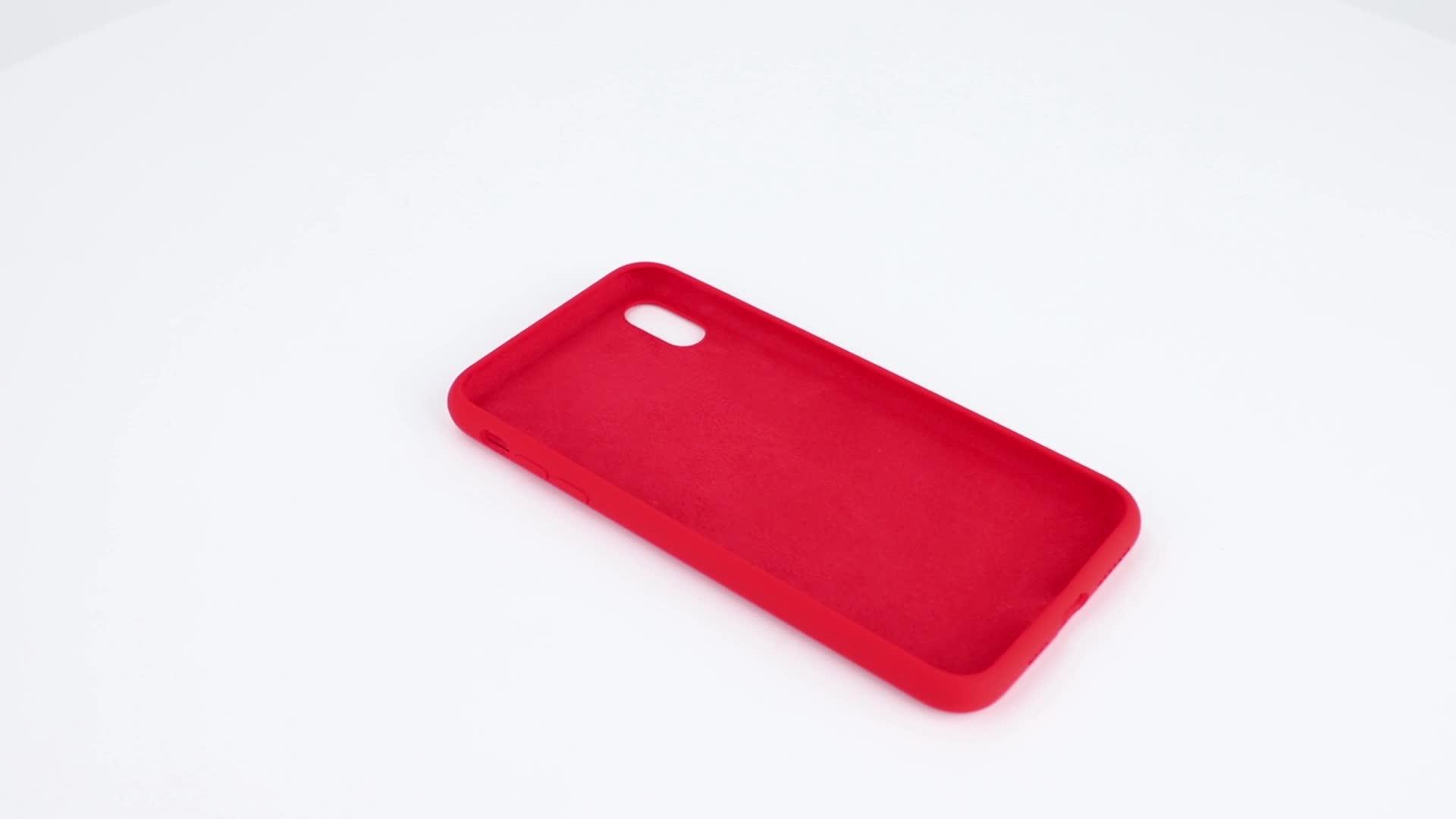 Shockproof Mobile Cover For Iphone 11 Pro Max Case Liquid Silicone Case