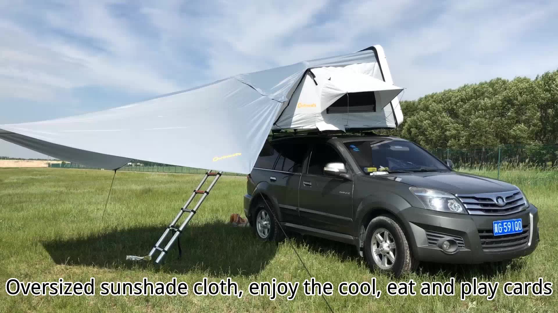 Outdoor Camping Travelling 4 Person Car Roof Top Tent Buy Car Roof