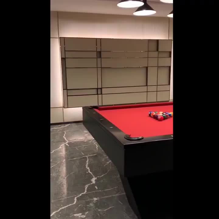 Classic Nine Ball Human Billiards Pool Game Pool Table A To Z Billiards