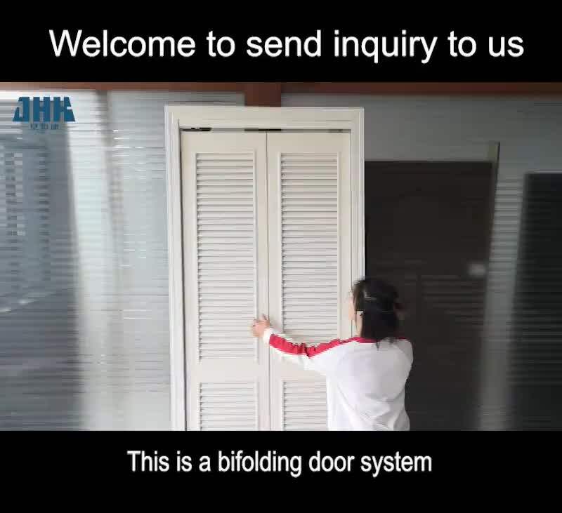 Jhkb03 Indoor Folding Door Shutter Gates Folded Wooden Bathroom Door