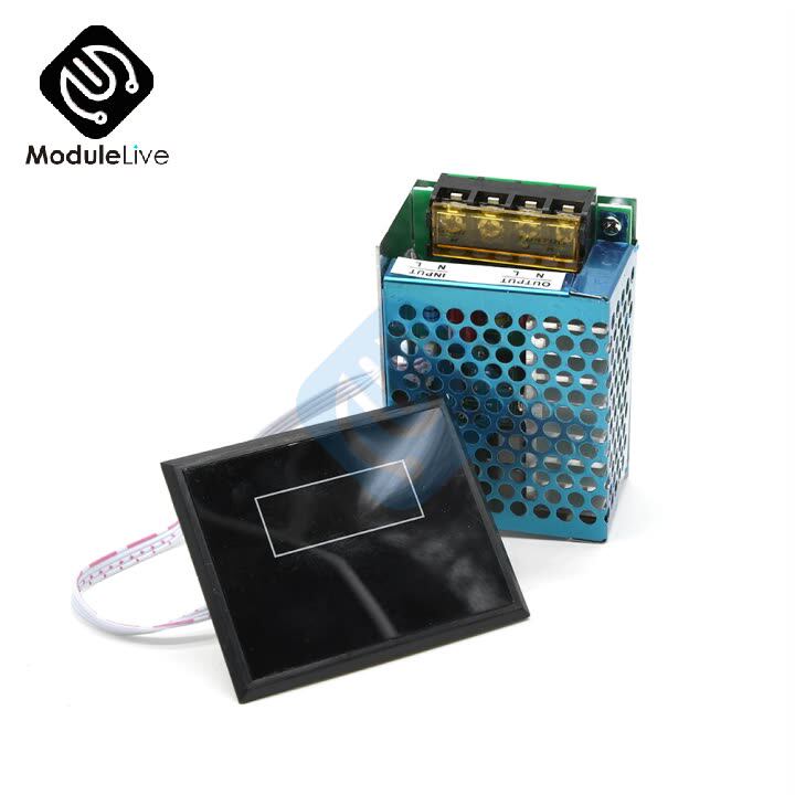 Regolatore Di Velocità Per Motore Elettrico 220-240V UE 4000W Con Display Digitale – Interruttore A Manopola Per Ventole, Riscaldatori, Luci E Utensili - 2