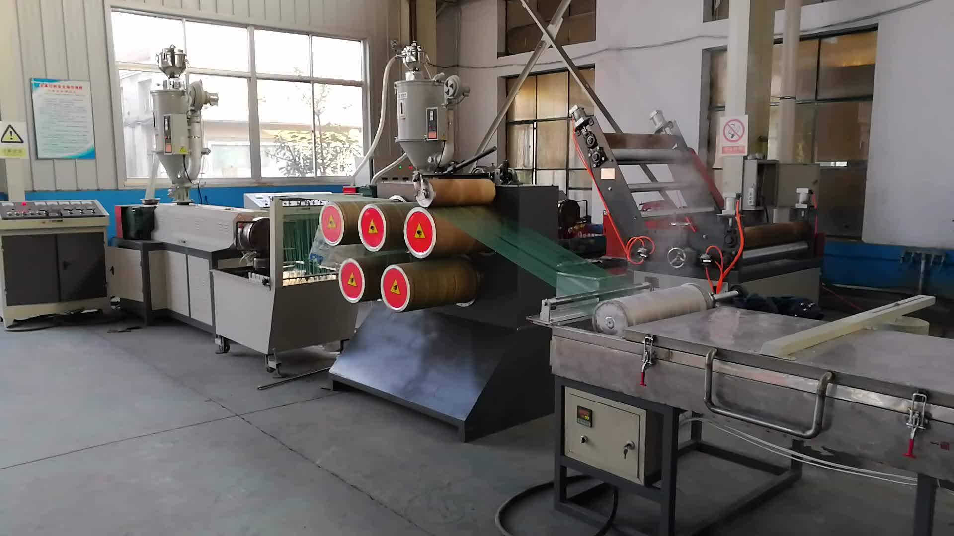 Brand New Pp Plastic Monofilament Yarn Extruder / Pet Recycle Fiber Extruding Machine With High