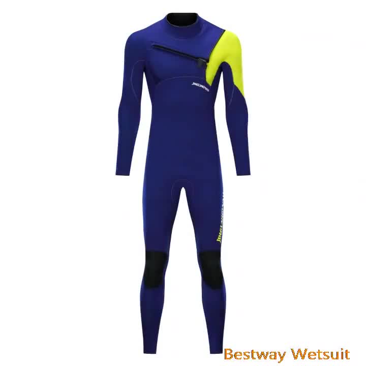 Custom Colored Spearfishing 9mm Thick Dive Wetsuit Long Sleeve,Men's