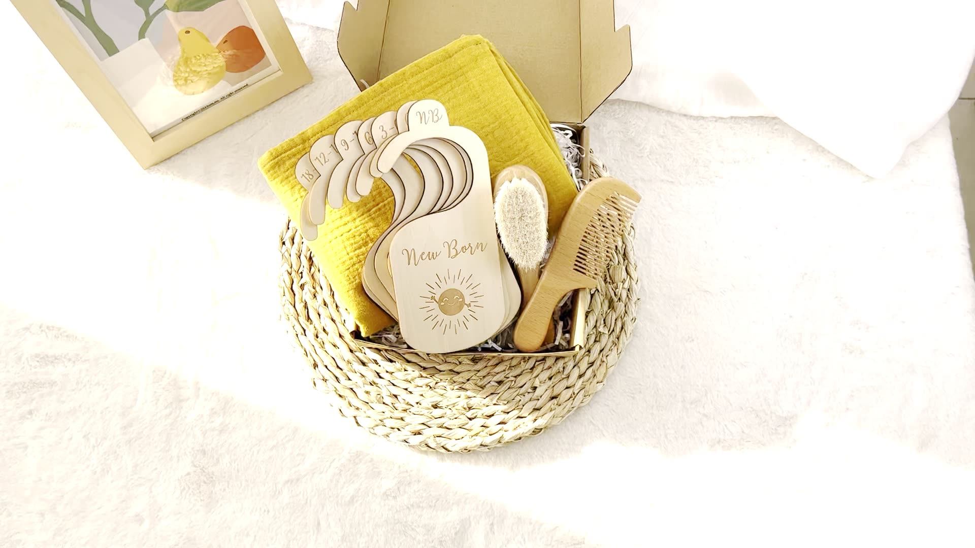 C'dear Nursery Wooden Organizer Separator Baby Closet Dividers Set,Baby