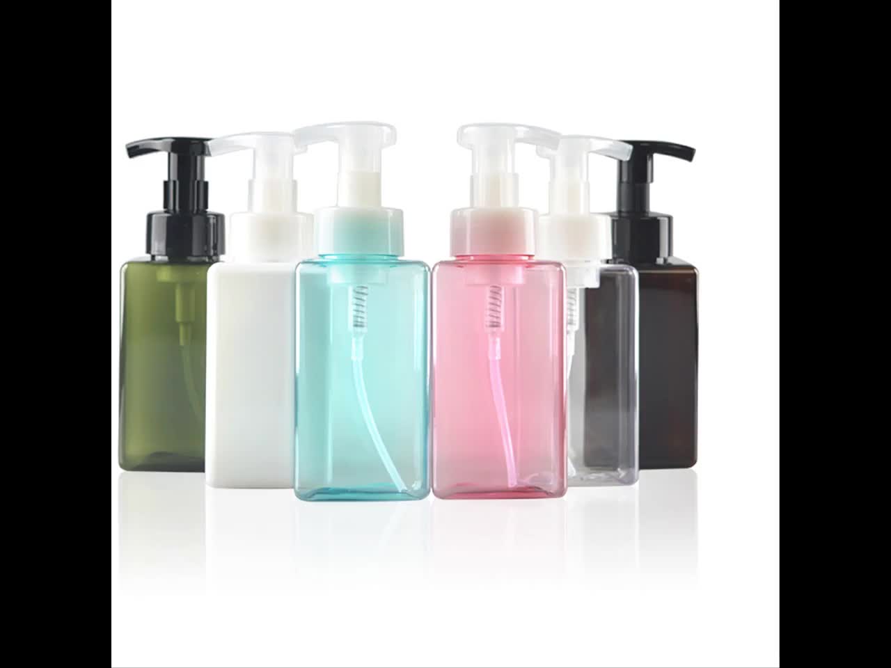 Plastic Hand Wash Bottle Hand Soap Foam Hand Wash Bottles Pump Bottle