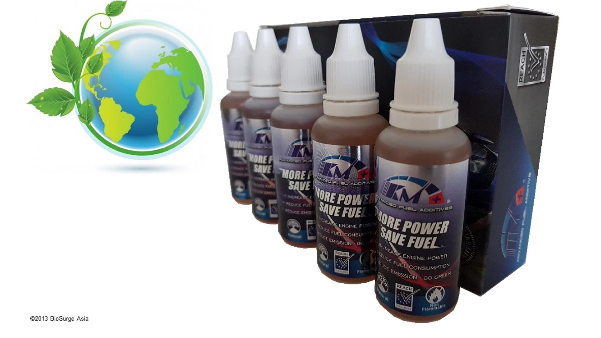 Km+ Advanced Fuel Additives For Generator. Saves Fuel. Nontoxic. User