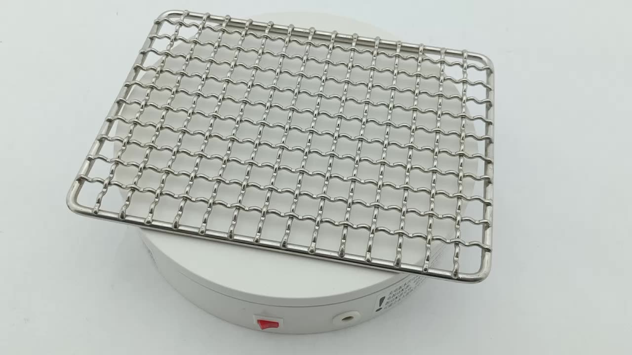 Stainless Steel Wire Steaming Barbecue Rack Bbq Grill Mesh Oven Grid