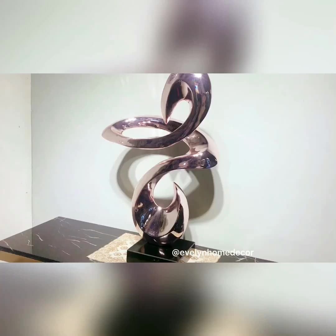 European Luxury Living Room Decor Resin Large Silver Ground Sculpture Ornament Buy Resin Large