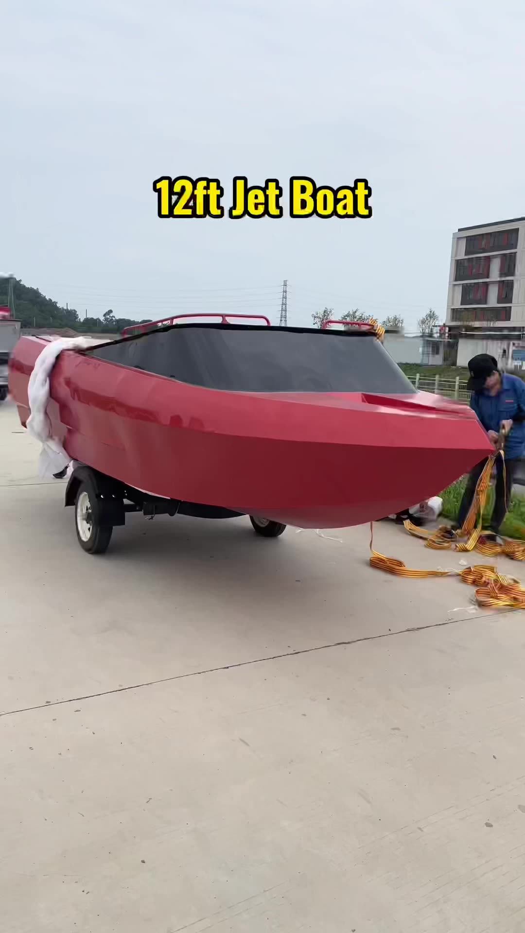 New Design 12ft Cheap Mini Aluminum Jet Boat For Sale With Inboard