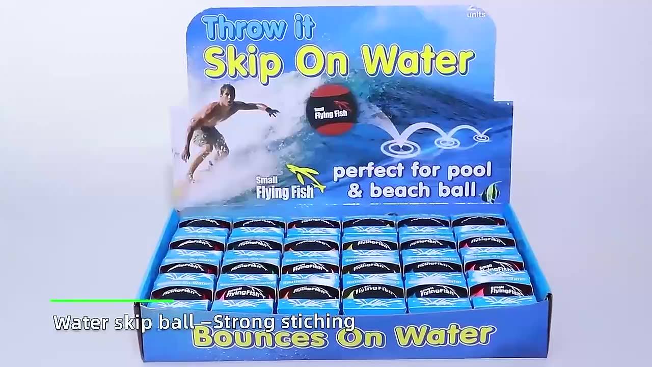 Soft Skipping Pool Stress Splash Bouncing Skim Ball Antistress High