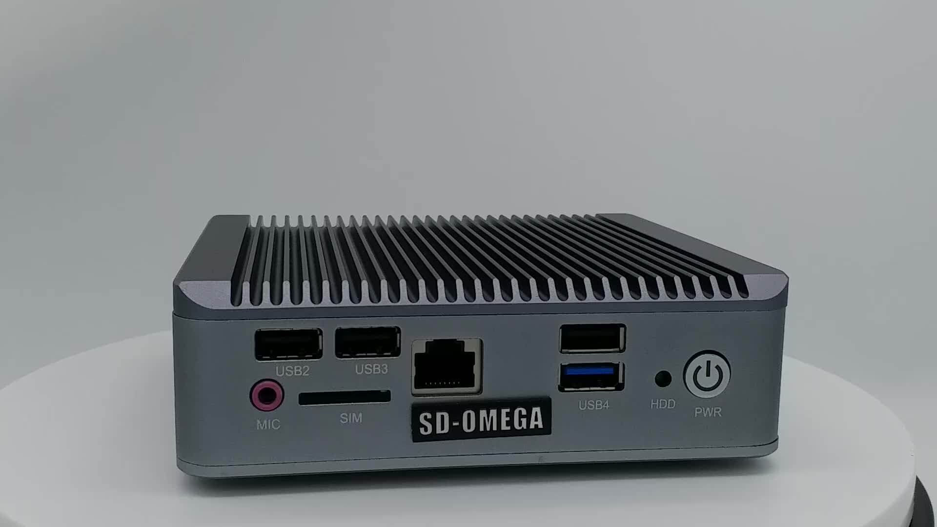 Intel Win10 Linux Mini Pc J1900 Support Mic 8g Ram 128g Ssd Mini Pc