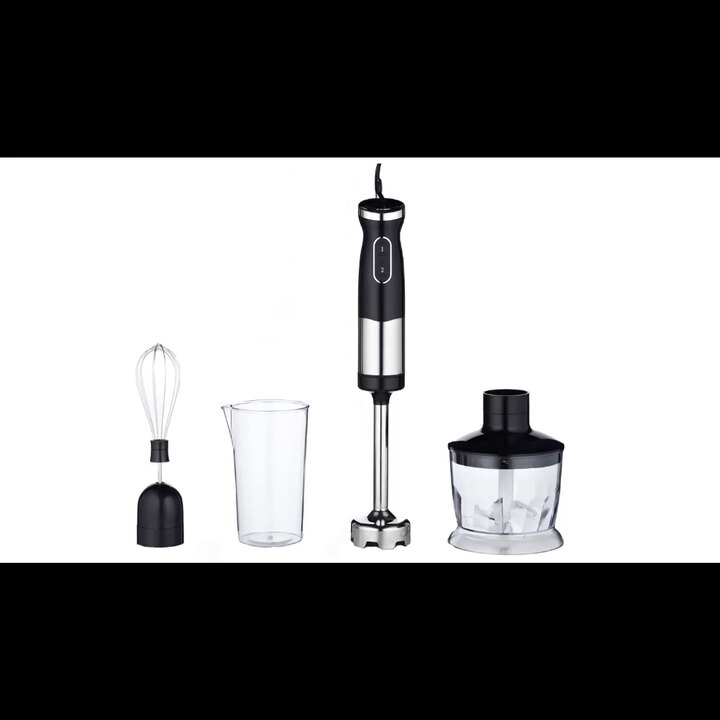 Electronic Stainless Steel Mixer Hand Held Blender Set 110v 220v 1500w