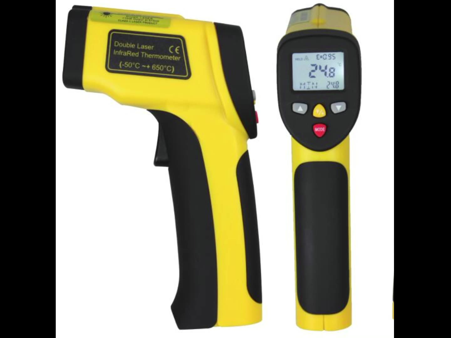 Cheap Ir Infrared Digital Industrial Thermometer With Oem Odm Service