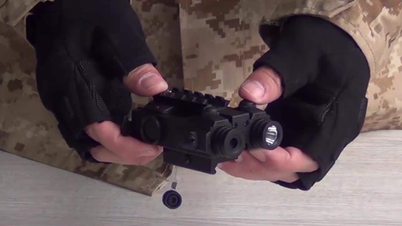 Laserspeed Green Laser Sight Tactical Light Combo Military Weapon Ak 47