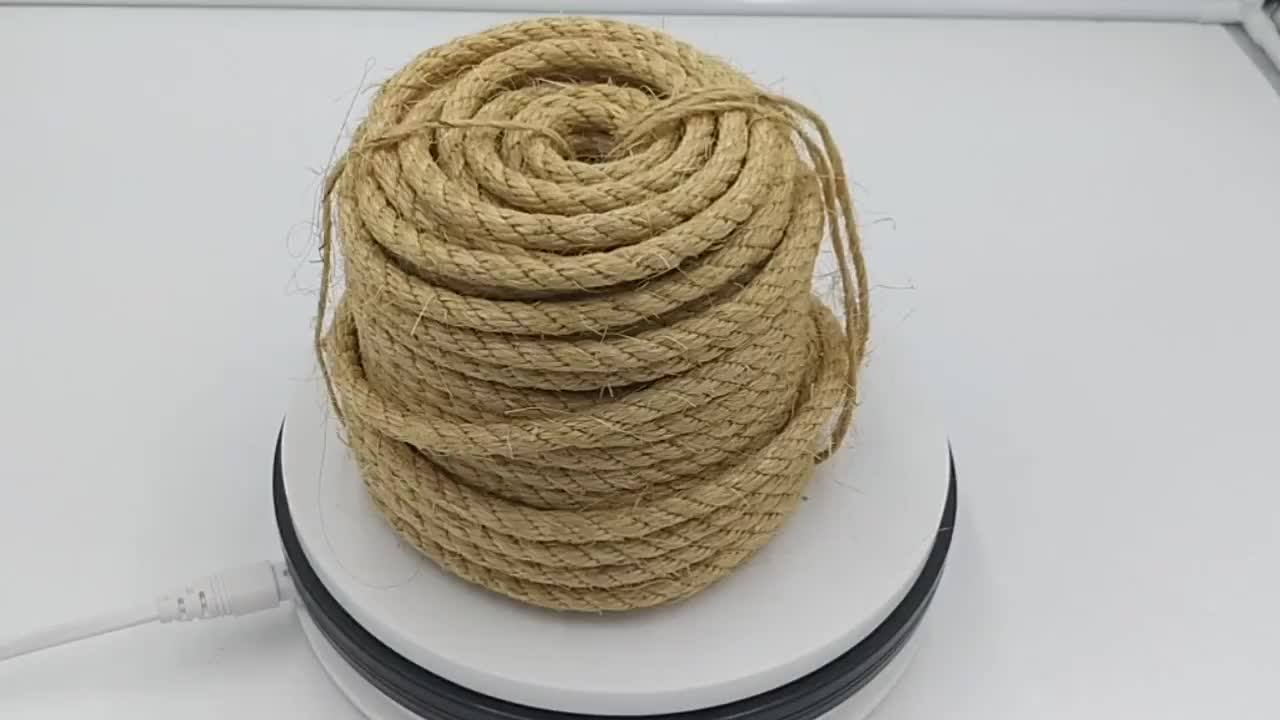Manila-Seil – 2,5 Cm X 15,7 M, Natürliches Juteseil Für Garten, Deko, Handwerk