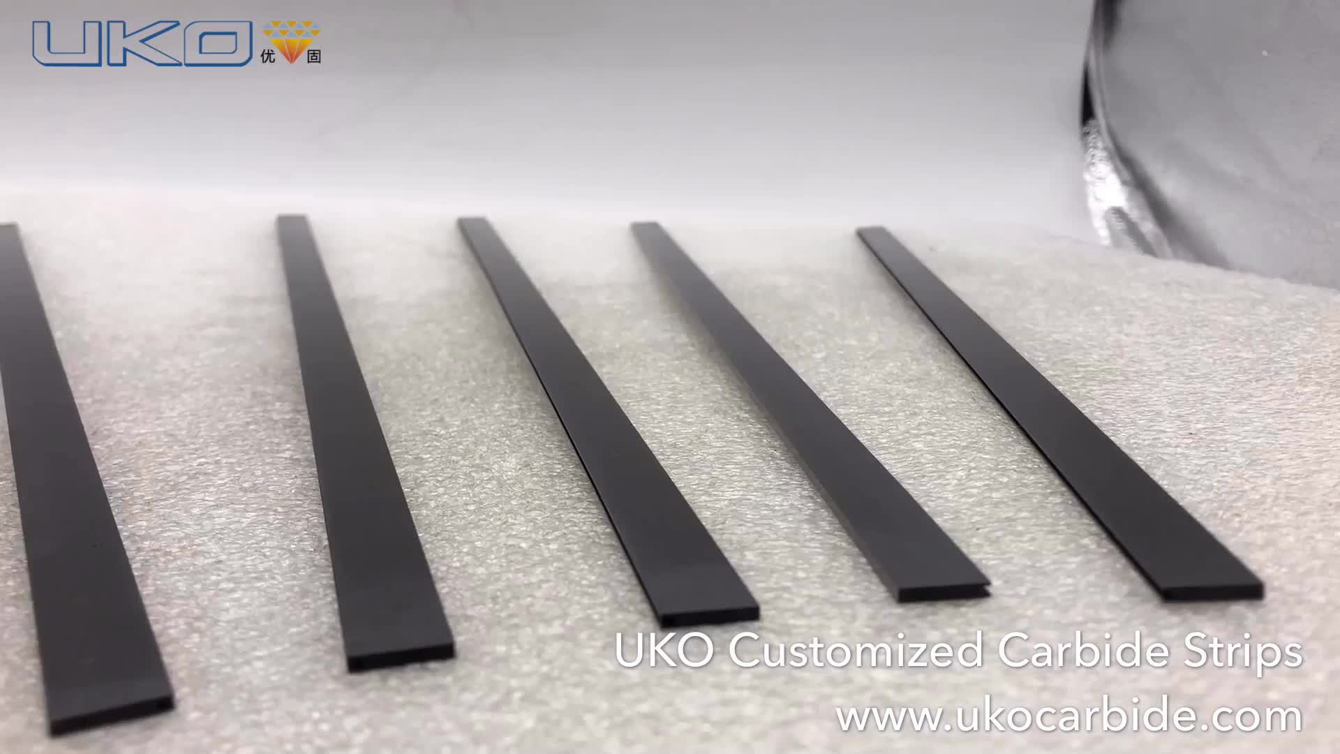 5//32 x 7//8/" x 6/" Solid Carbide Strip Rectangular Blank
