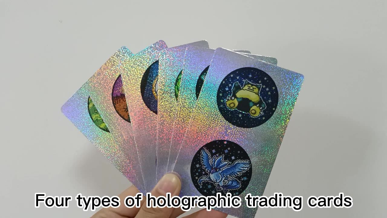 Custom Rainbow Cards Foil Packing Booster Box Trading Cards Buy