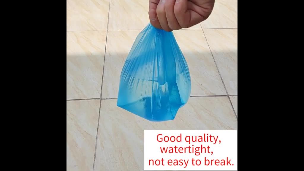 HDPE Plastic Packaging Plastic Garbage Small Bin Bags Customized