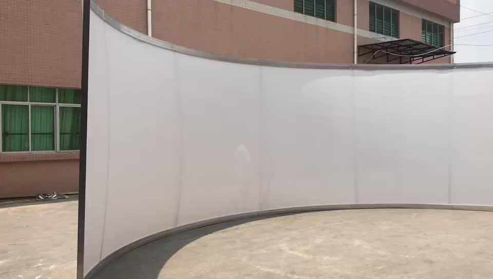 Customized Simulator Home Cinema/theater Curved 180 Degree Circular 3d ...