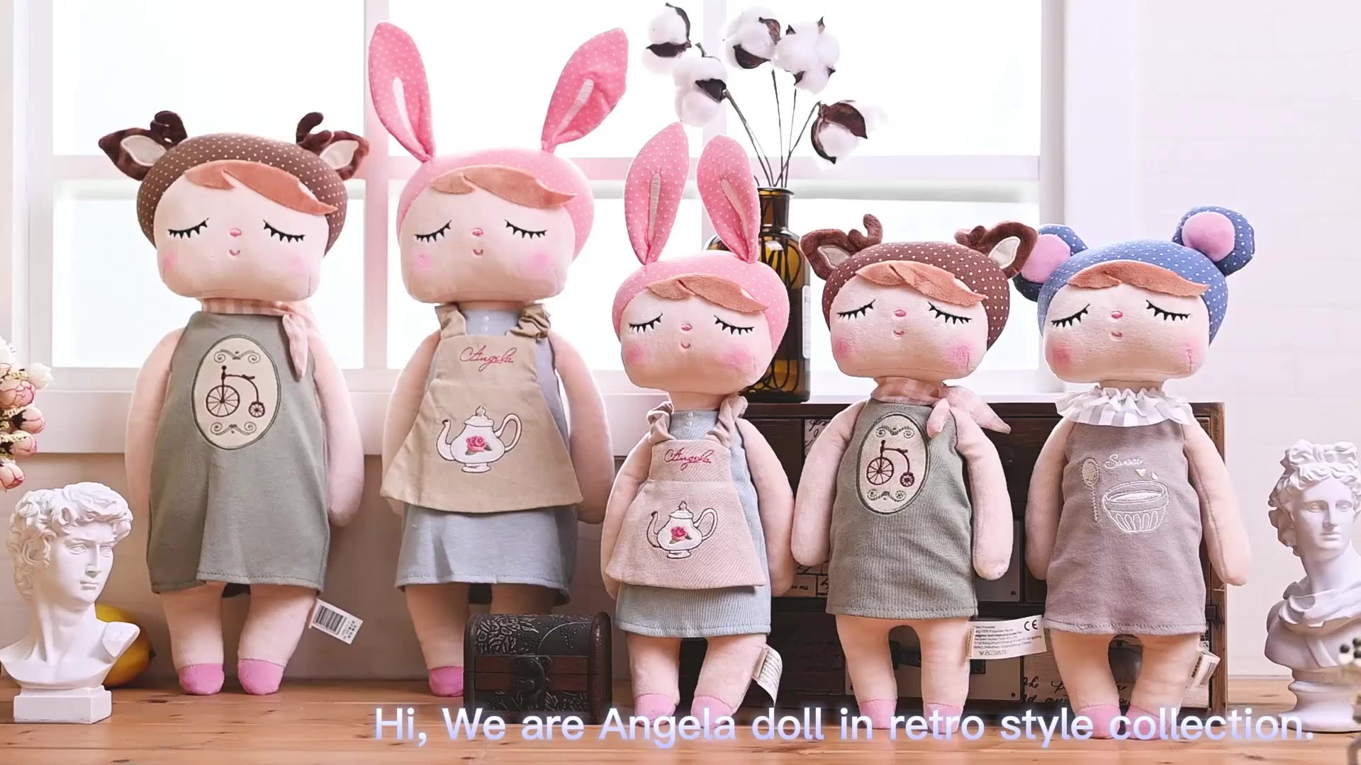 Wholesale Plushie Stuffed Toys Custom Metoo Angela Stuffed Toys Custom