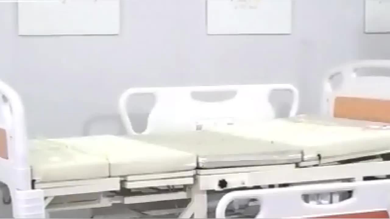 Zjdm09 All In Air Cushion Electric Medical Hospital Bed With Toilet