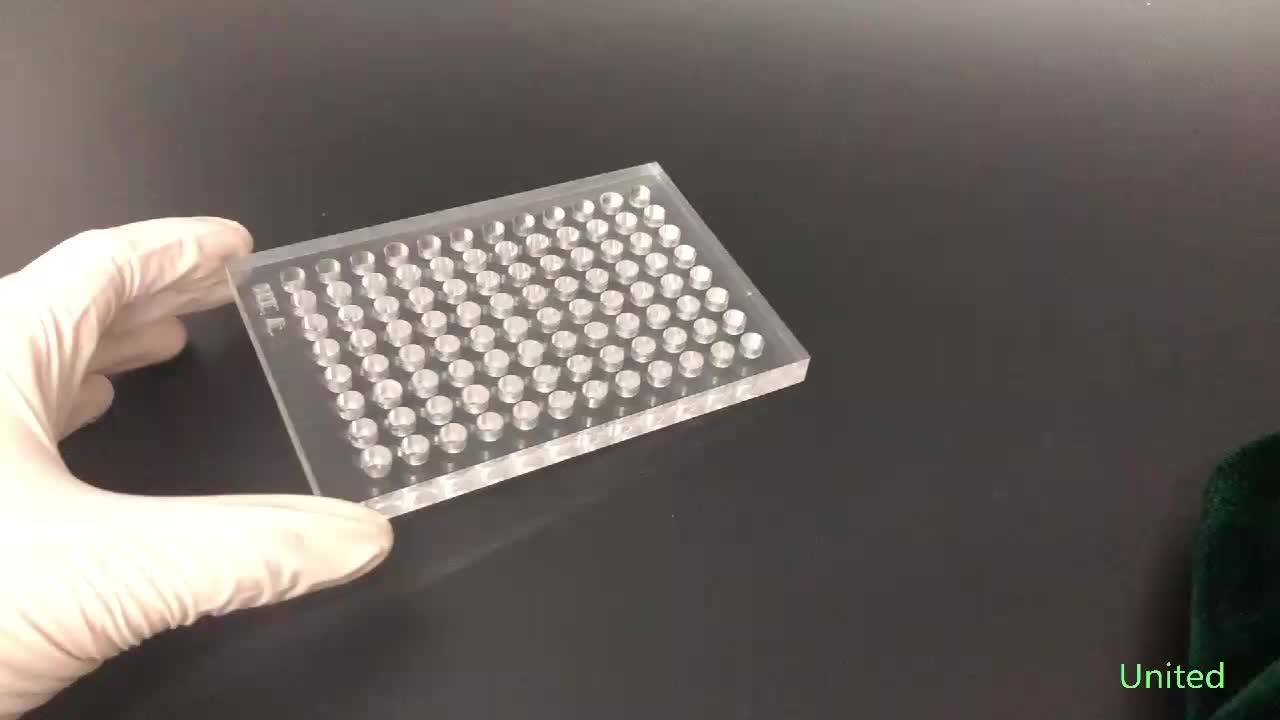 96 Hole U Type Bottom 90 Degree Microwell Blood Assay Clot Plate Buy