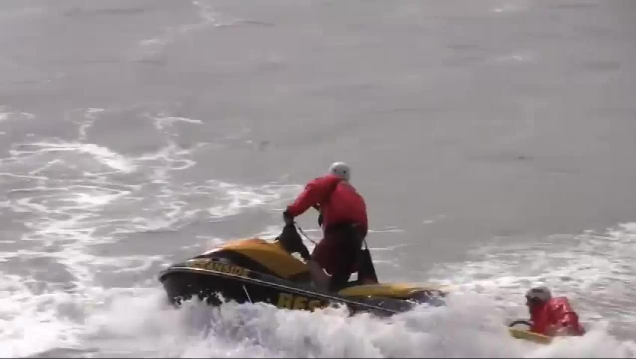 Inflatable Jet Ski Rescue Sled Water Floating Paddle Board For Sale