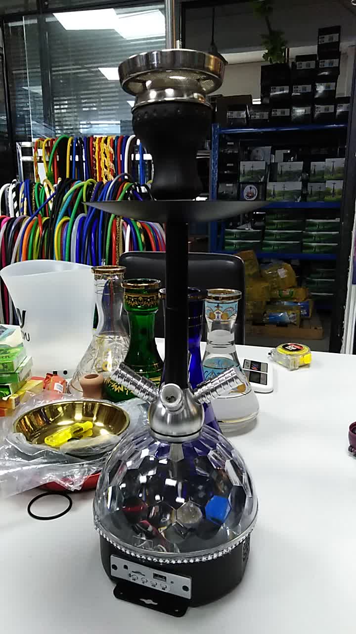 Remoteable Led Lamp Shisha Music Hookah With Bluetooth Speaker Buy Al