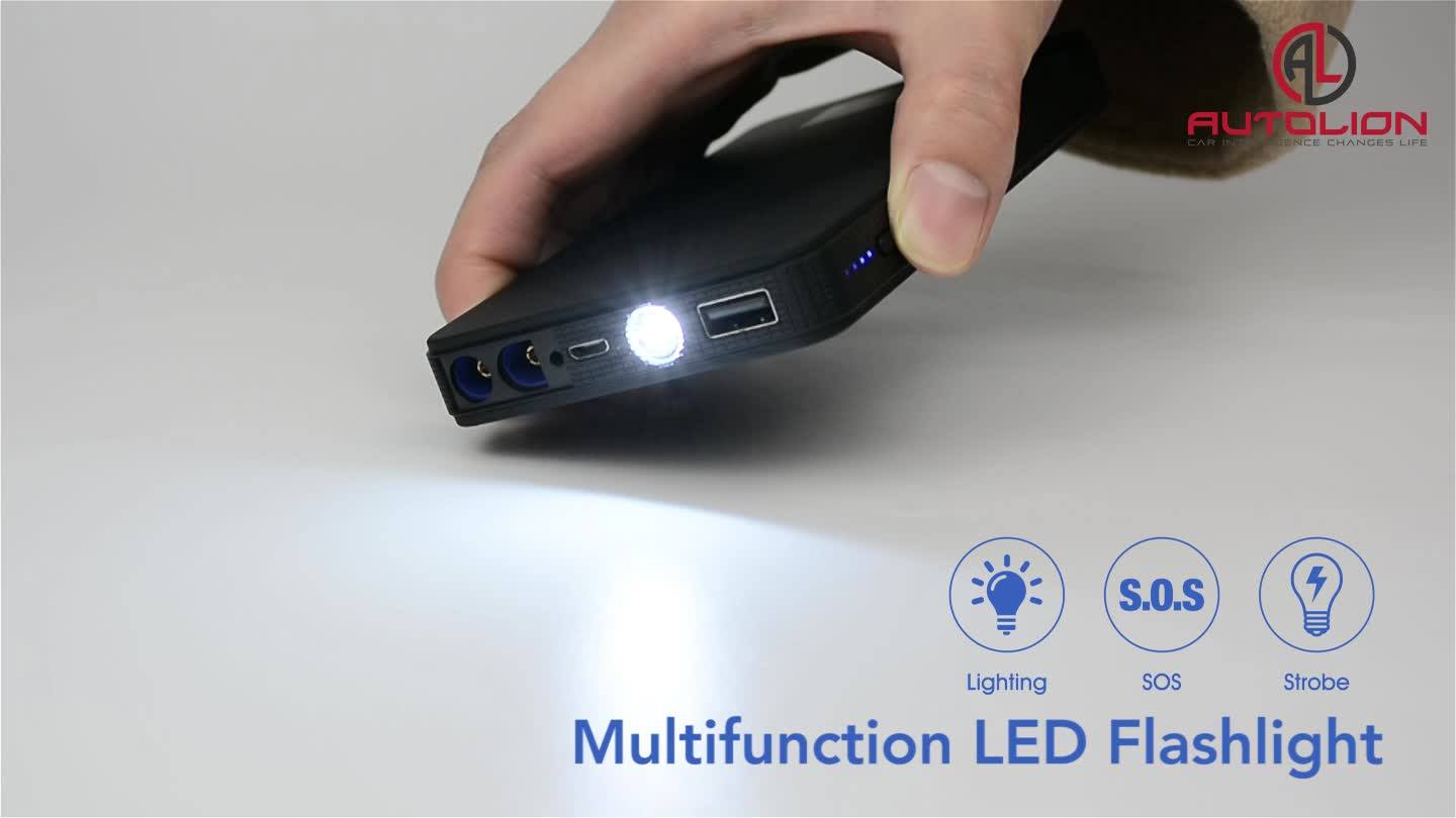 Auto Power Bank 8000mah Mini Car Jump Starter 12v Car Battery Charger