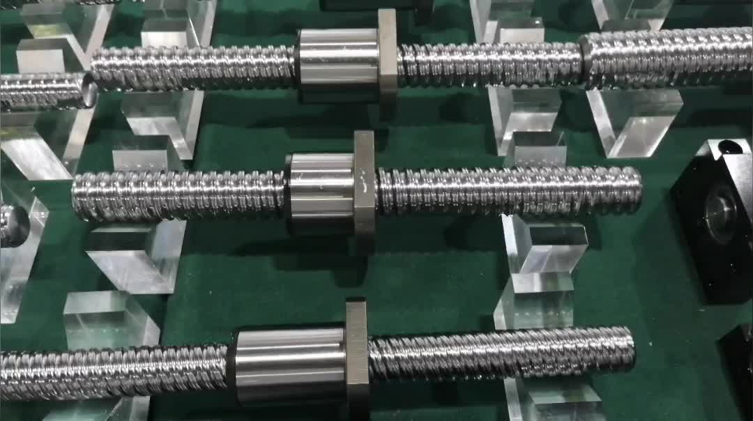 High Speed 32mm Ball Screw Sfs 3220 For Cnc Kits In Stock Poduced By